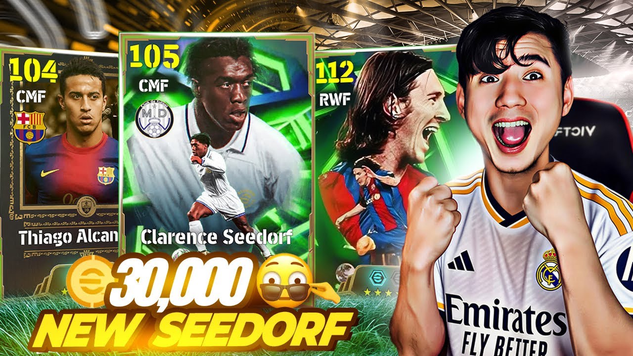 30,000 Coins New Seedorf + Kubo + Ankara Messi Spanish League Pack Opening efootball 26 mobile