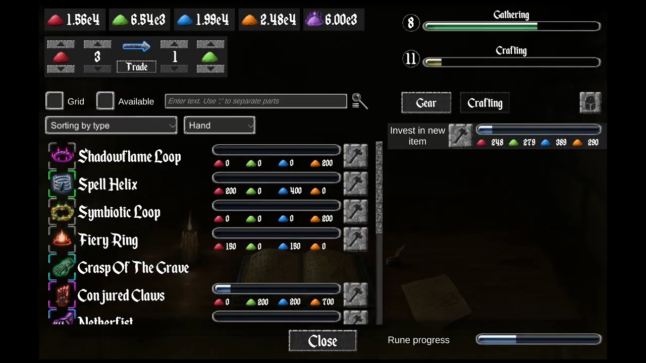 Idle Wizard: Setting up a Necromancer Build