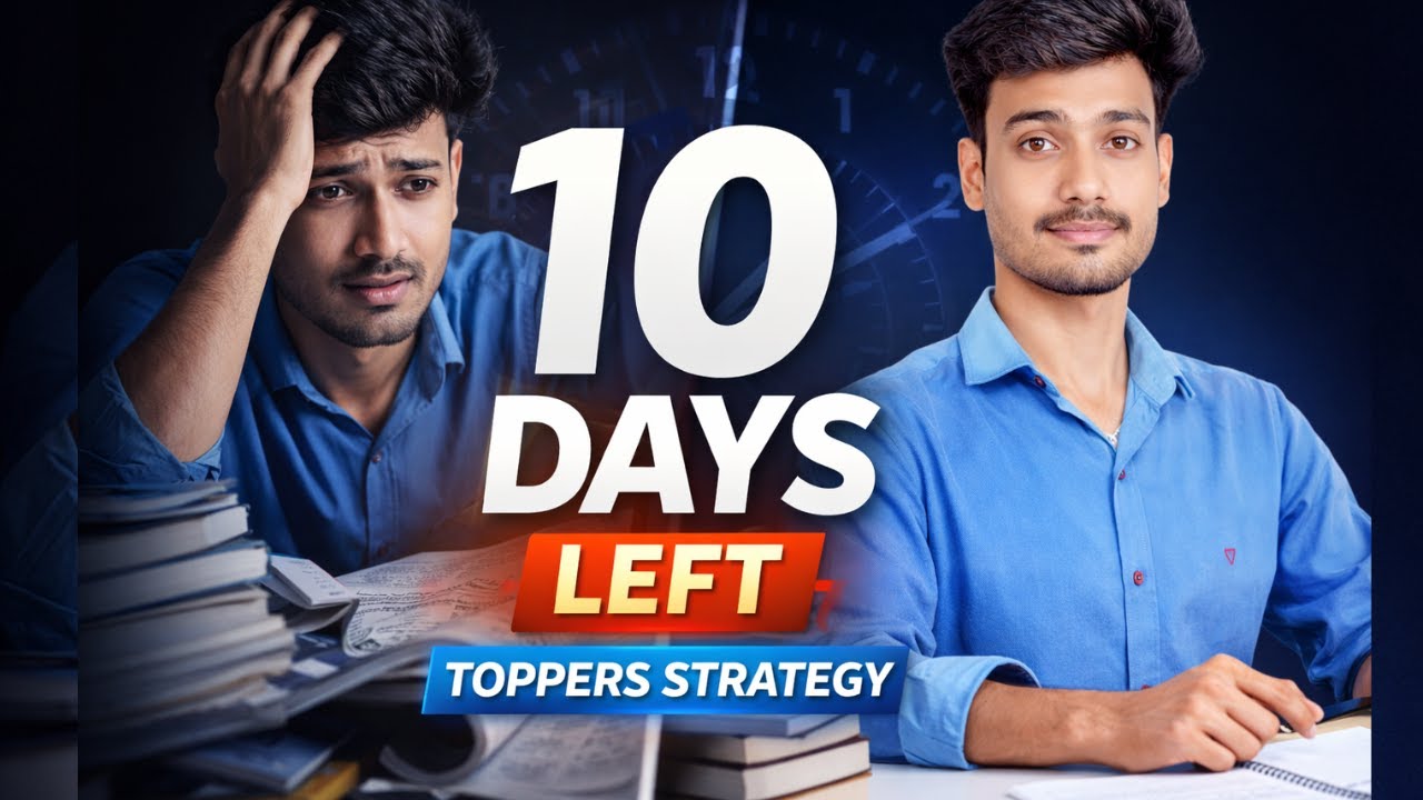 10 Days Left for Exams? This Strategy Can Change Your Result💯