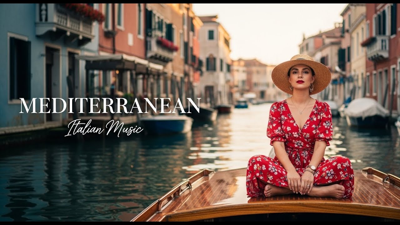 🎶 Relaxing Mediterranean Music 🌊 Italian Greek Summer Vibes & Sea Views