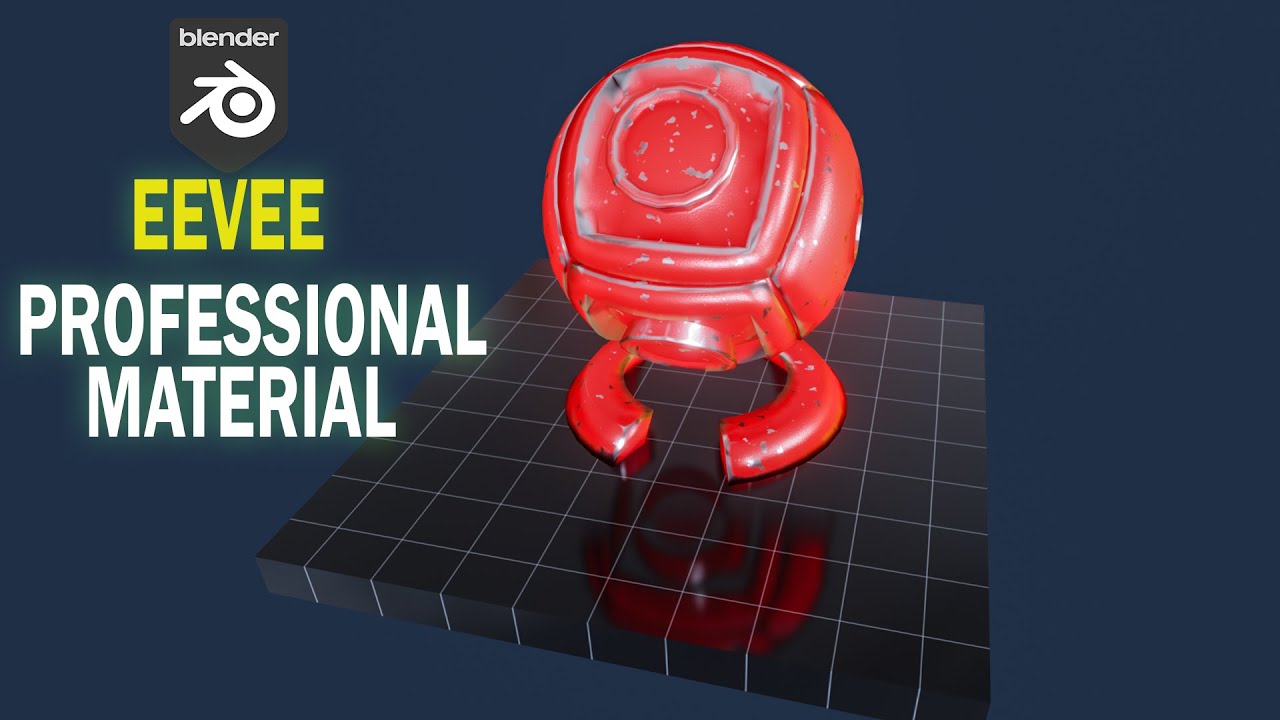 how to make professional material  in eevee ( blender tutorial)