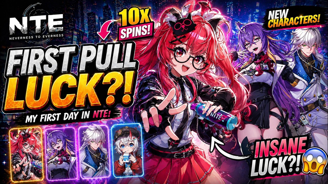 My First NTE Pulls&hellip; I Was NOT Ready for This | Neverness To Everness | LoRDMaX