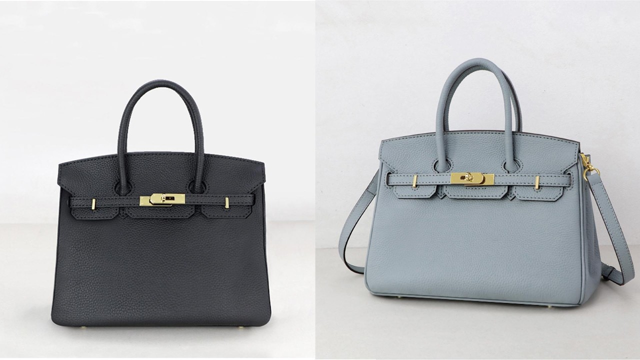 Solace Leather Birkin-Style Handbag DIY Kits Sewing Tutorial