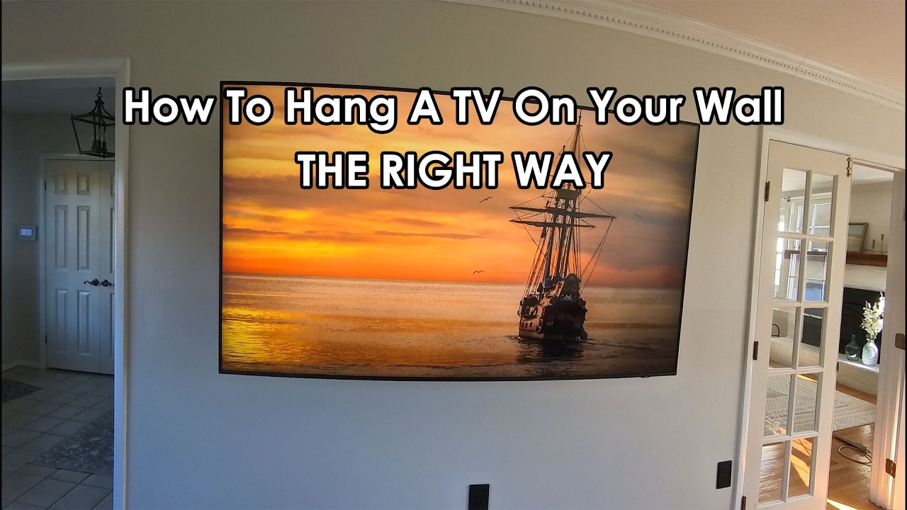 How To: Hang A TV On Your Wall - I've Installed Thousands Of Them