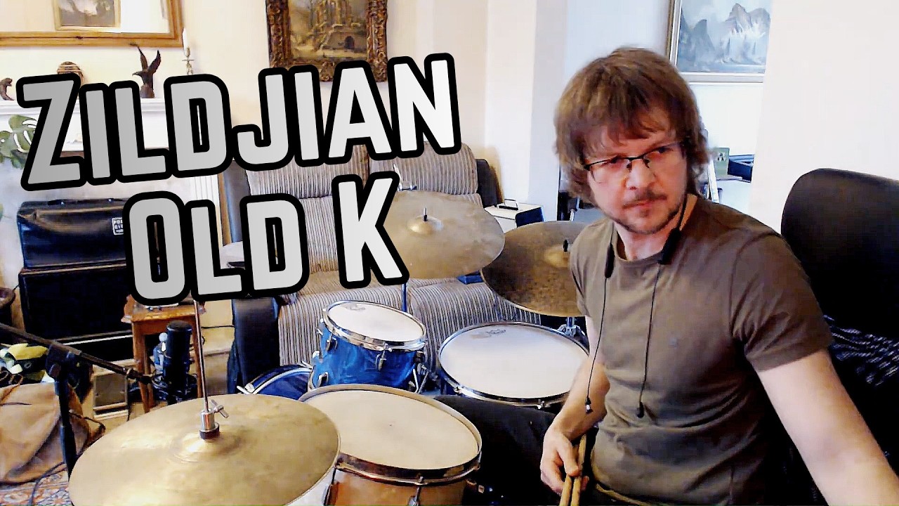 Zildjian Old K, Real Jazz Drum Backing Track