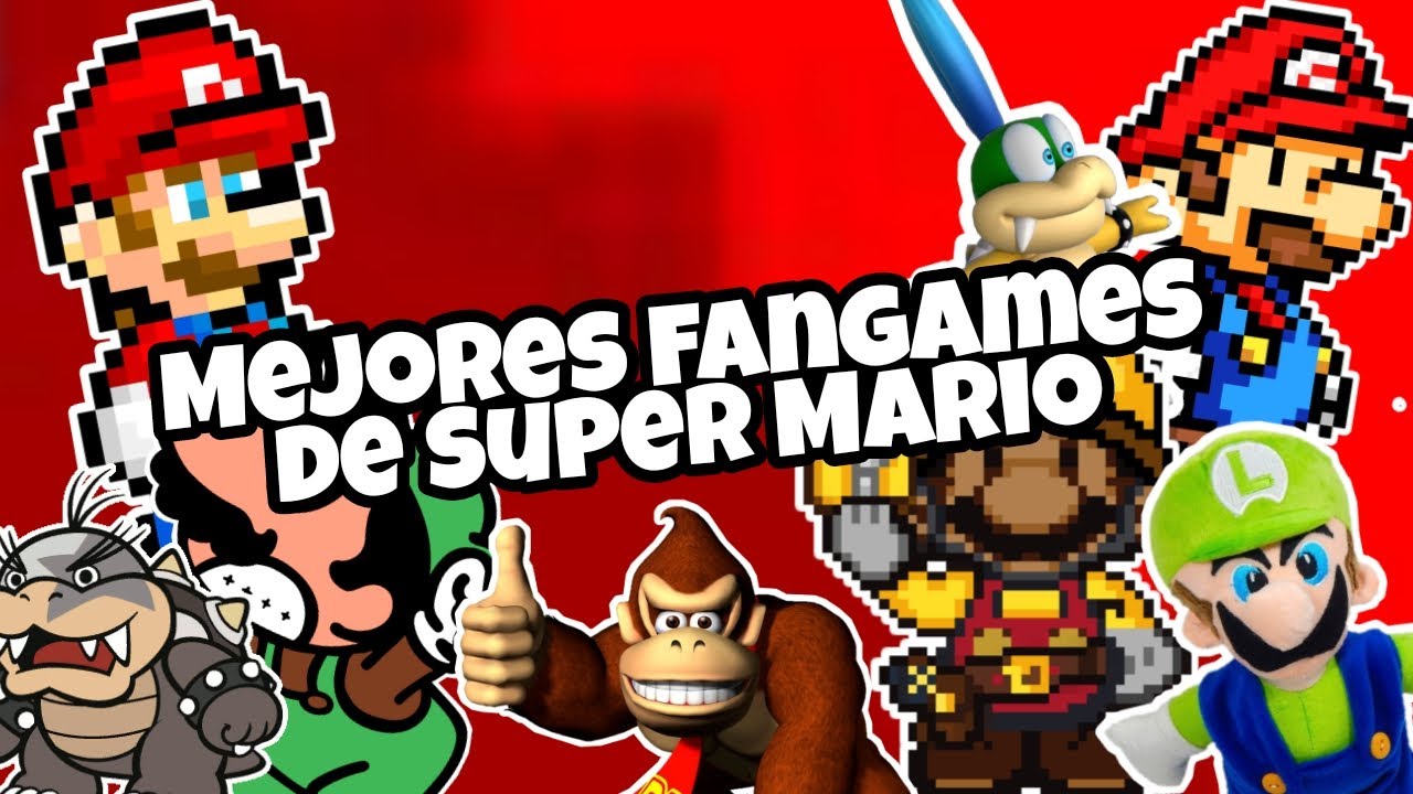 Mejores fangames de Super Mario 🤑