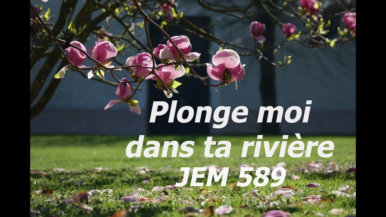 Cover instrumental - Plonge moi dans ta rivière d'amour (soak me in the river of your love) JEM 589