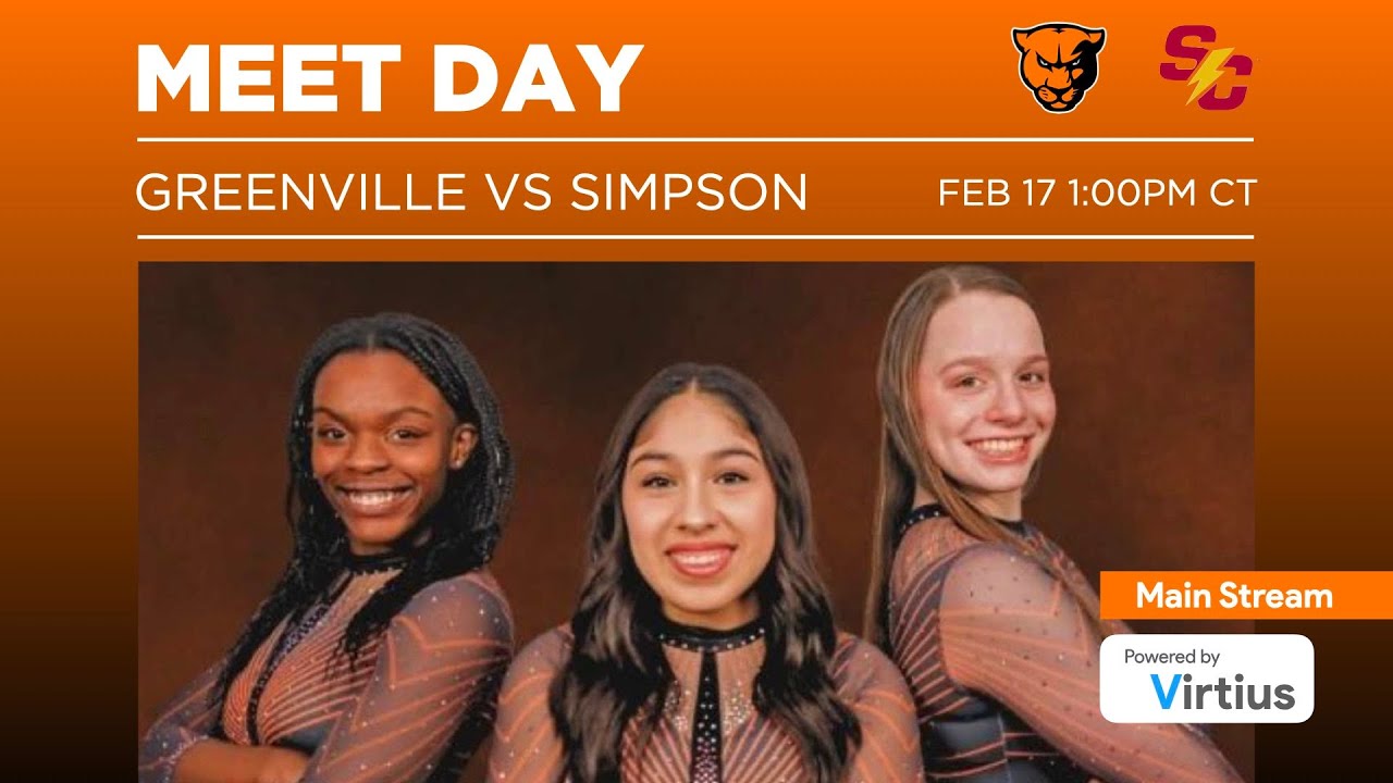 Greenville vs Simpson - Women's NCAA Gymnastics