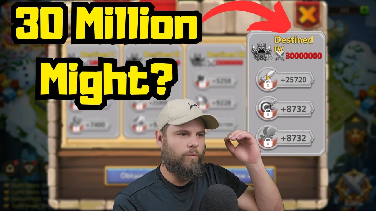 30 Million Might in Castle Clash