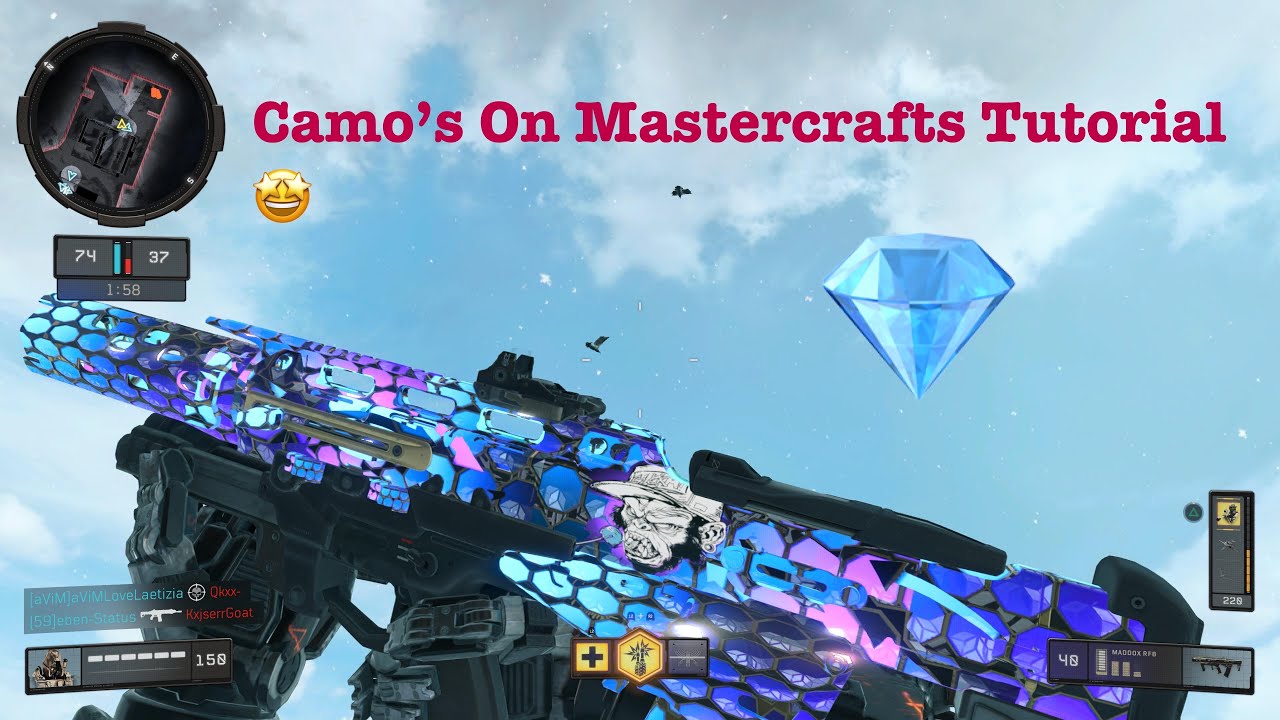 [PS5/PS4] BO4 Mastercraft Camo’s Tutorial (Read Description)
