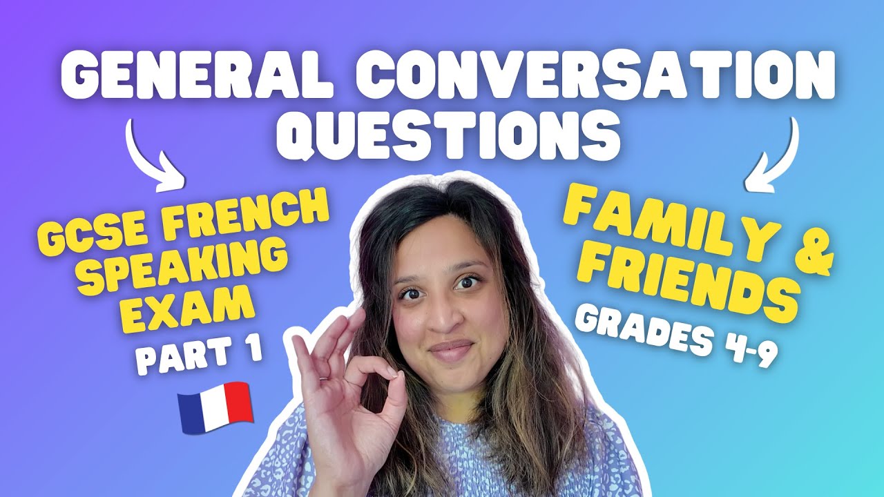 GCSE FRENCH SPEAKING EXAM PRACTICE QUESTIONS To Boost Your Confidence