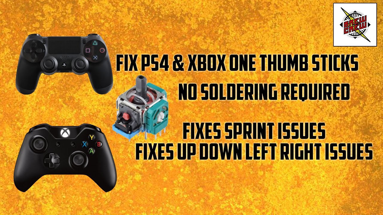 FIX YOUR CONTROLLER - WON'T RUN/SPRINT PROBLEM | PS4 - XBOX