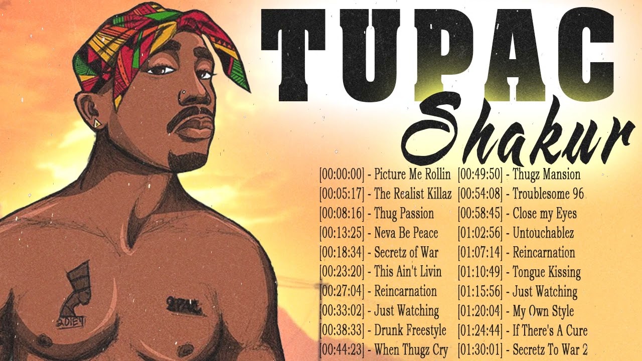 Tupac Shakur 2022 - Best of Tupac Shakur Songs - Top 100 Hits Songs Of Tupac Shakur