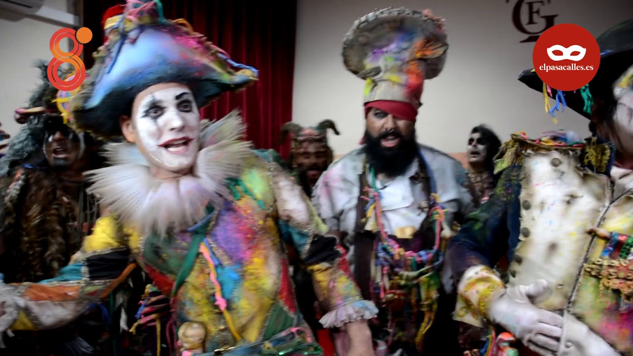 Los Carnívales, presentación en camerinos