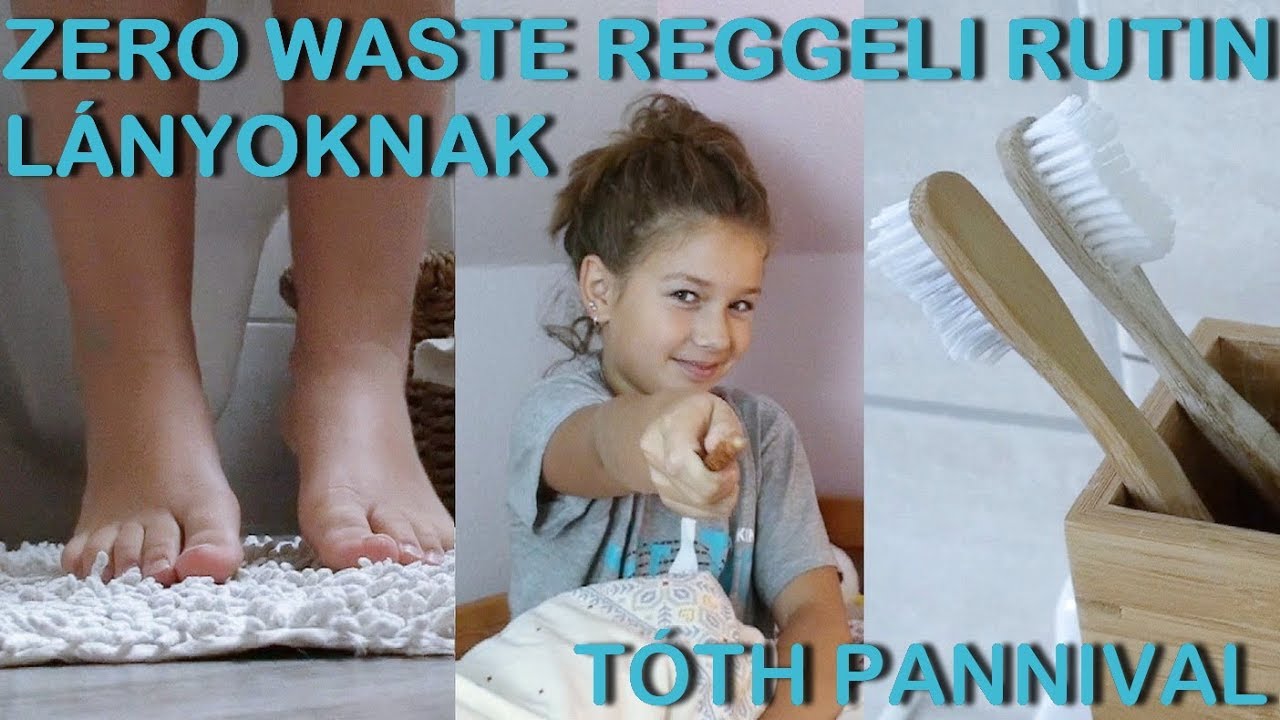 Reggeli rutinom, hullad&eacute;kmentesen 🤗 My zero waste morning routine