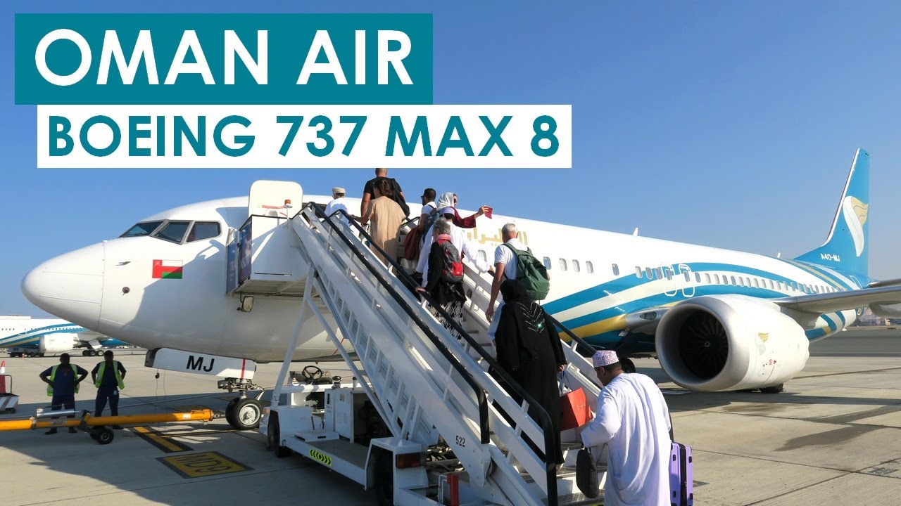 [Flight Report] OMAN AIR | Muscat ✈  Salalah | Boeing 737 MAX 8 | Economy