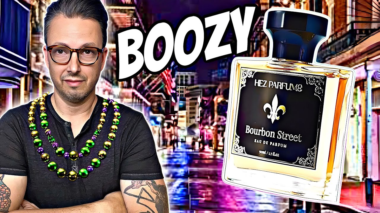 Hez Parfums Bourbon Street Review: Mardi Gras In A Bottle!