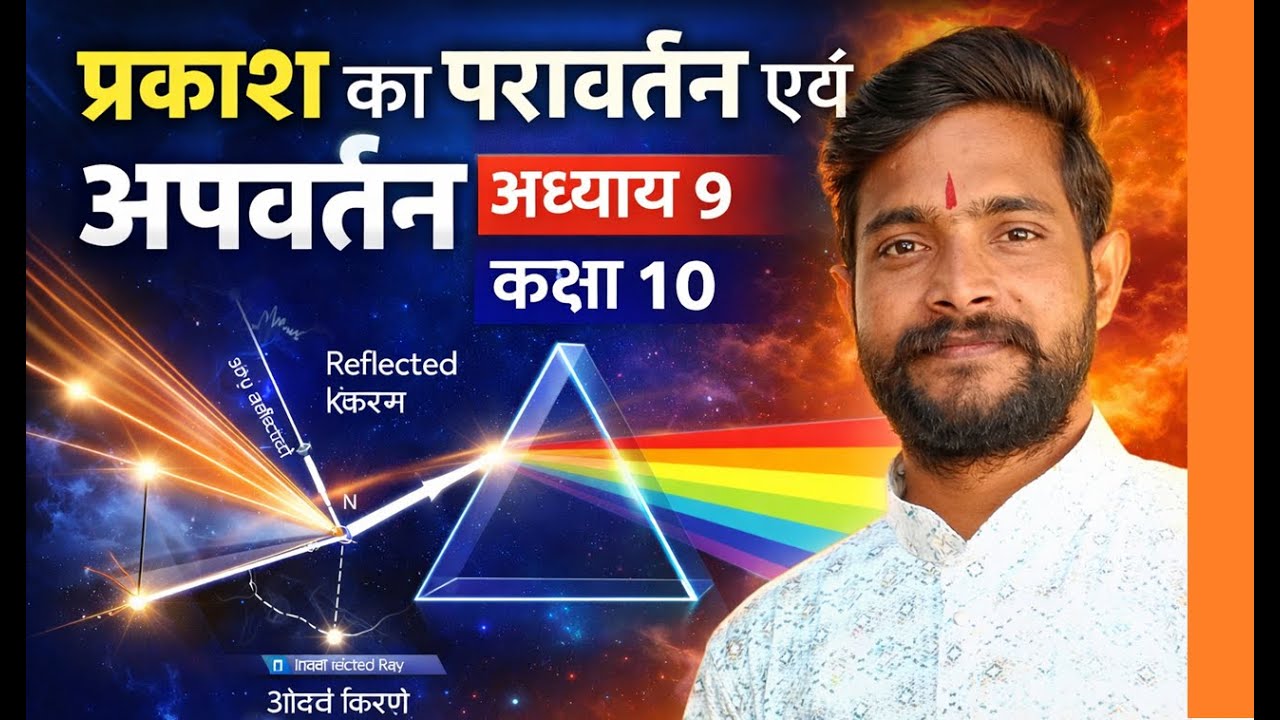 class 10 science chapter 9 hindi medium | Light - Reflection & Refraction | CLASS 10 Science