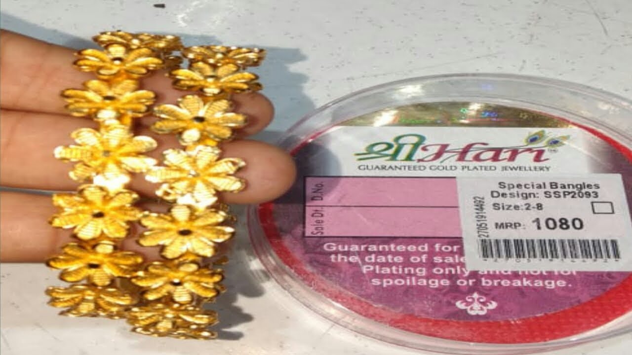 #GoldplatedBangles @JewellerycollectionPm