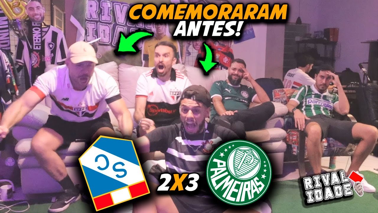 React Sporting Cristal 2x3 Palmeiras | Melhores momentos | Gols | Libertadores