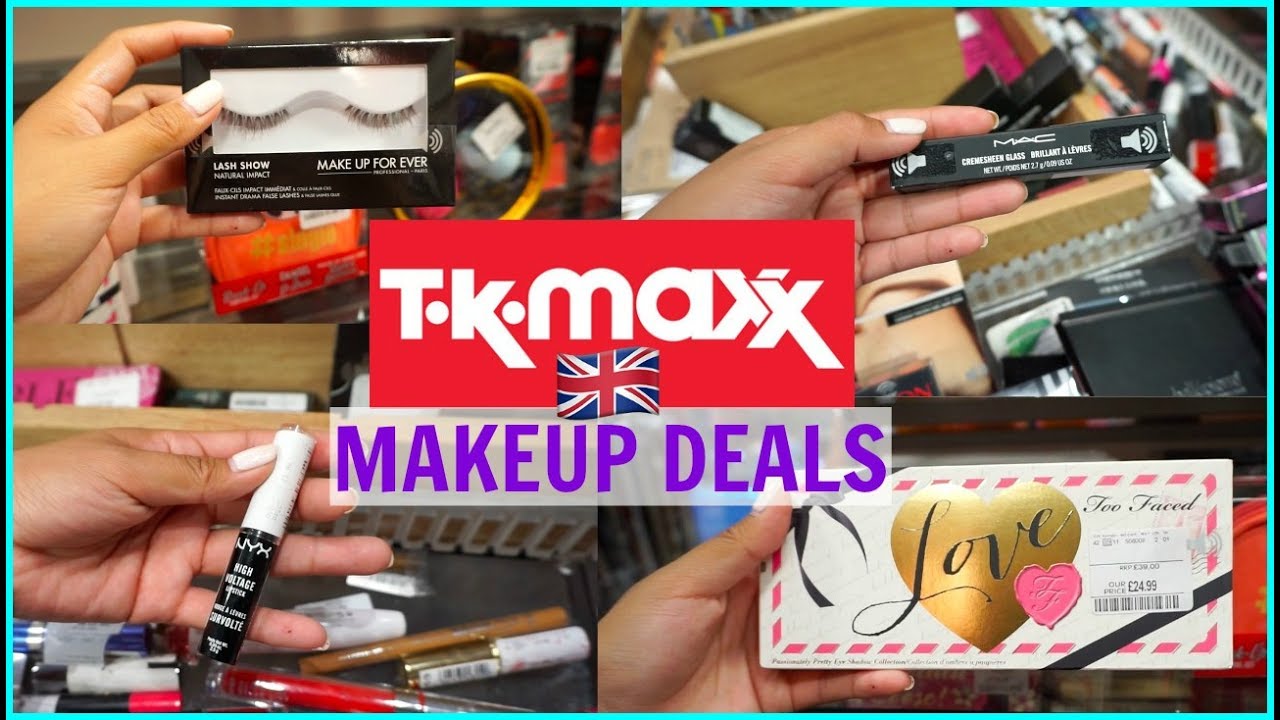 MAKEUP DEALS AND STEALS AT TJMAXX! LONDON EDITION 🇬🇧
