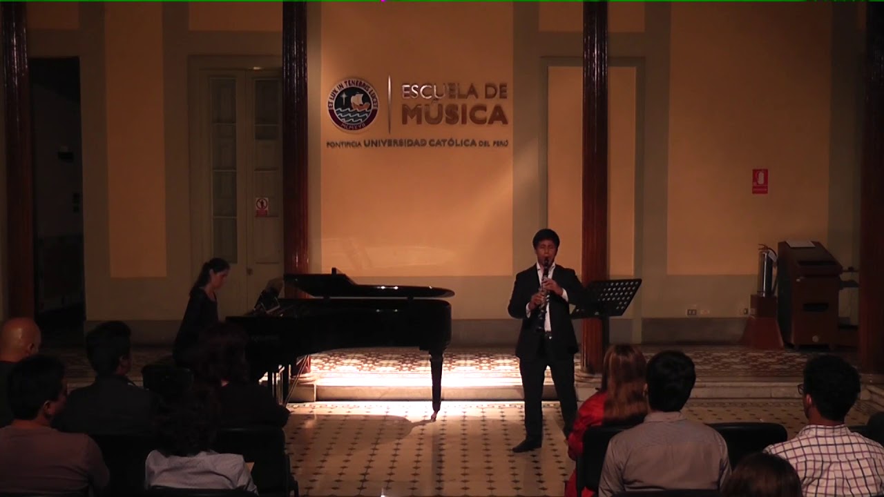 Aria - Jacques Ibert. Para Clarinete y Piano.