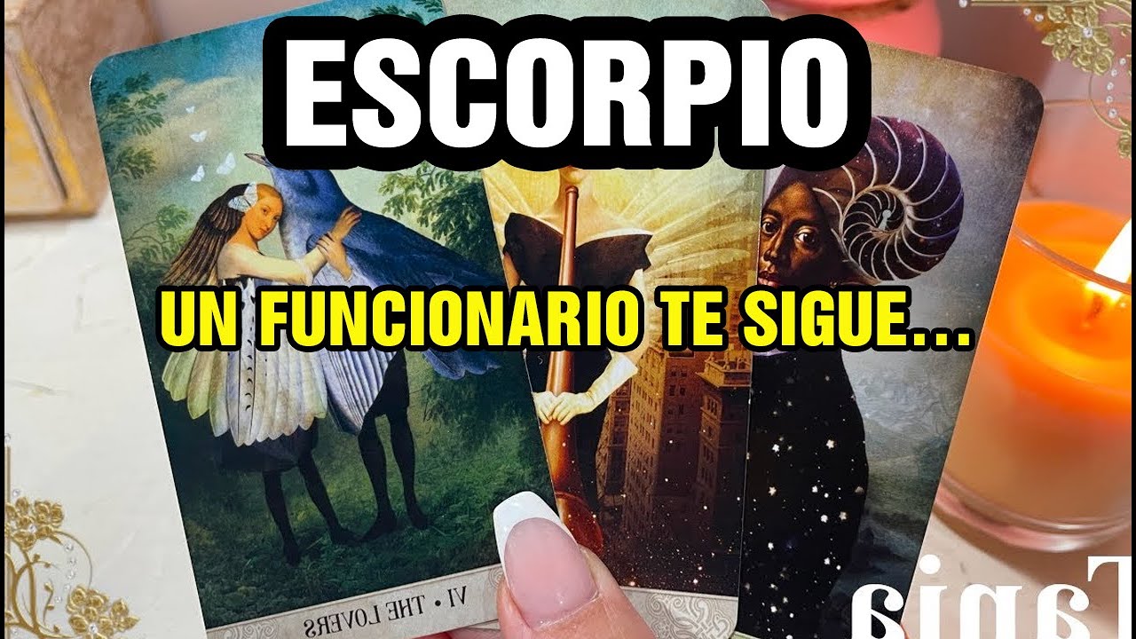 ESCORPIO 😨 ¡TEN CUIDADO⚠️ UN ALTO FUNCIONARIO LEGAL TE ESTÁ INVESTIGANDO...