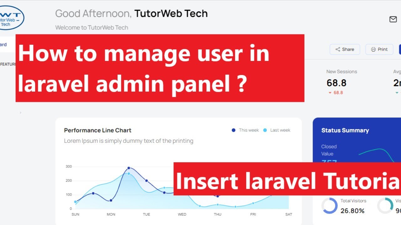 End to End User Insertion tutorial In Laravel  🔥 ? Route Creation, Page Creation 😎 in Laravel.