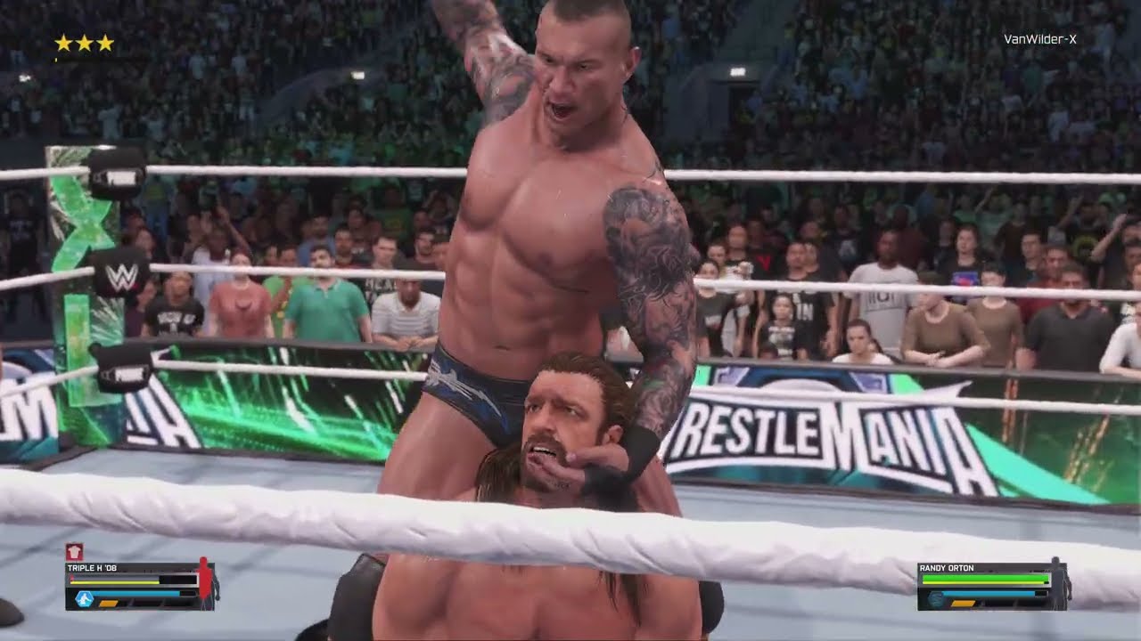 Triple H vs Randy Orton -WWE 2K25