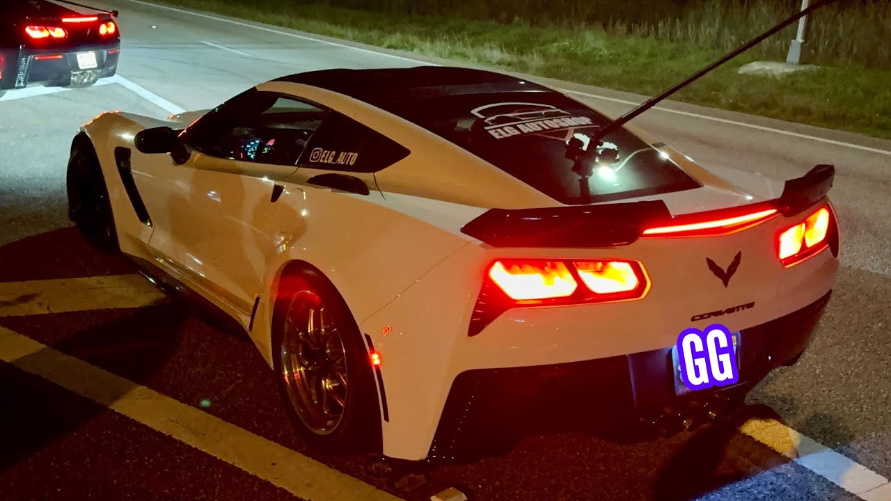 SoFlo STREET RACING PT3! Imports VS Domestics: Nissan GT-R, Z06 Corvettes; Twin Turbo F150 & More!