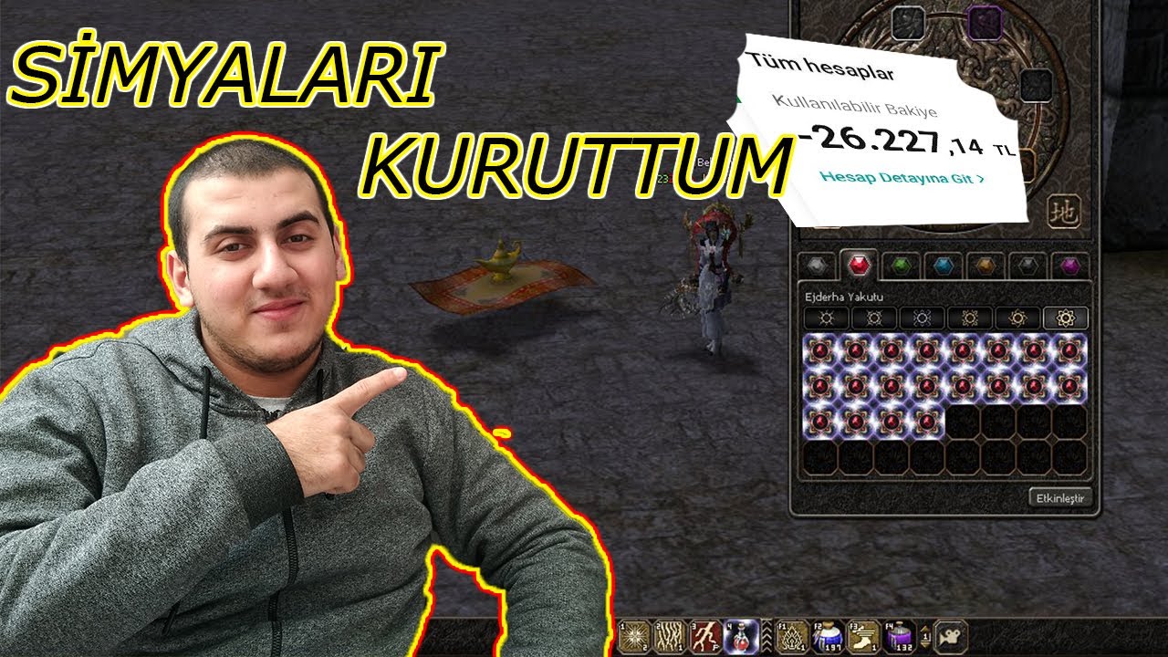 Dolandırıldım?? | +1000w Simya Denemesi | Battı Balık Yan Gider | Bagjanamu#80 #metin2 #metin2tr