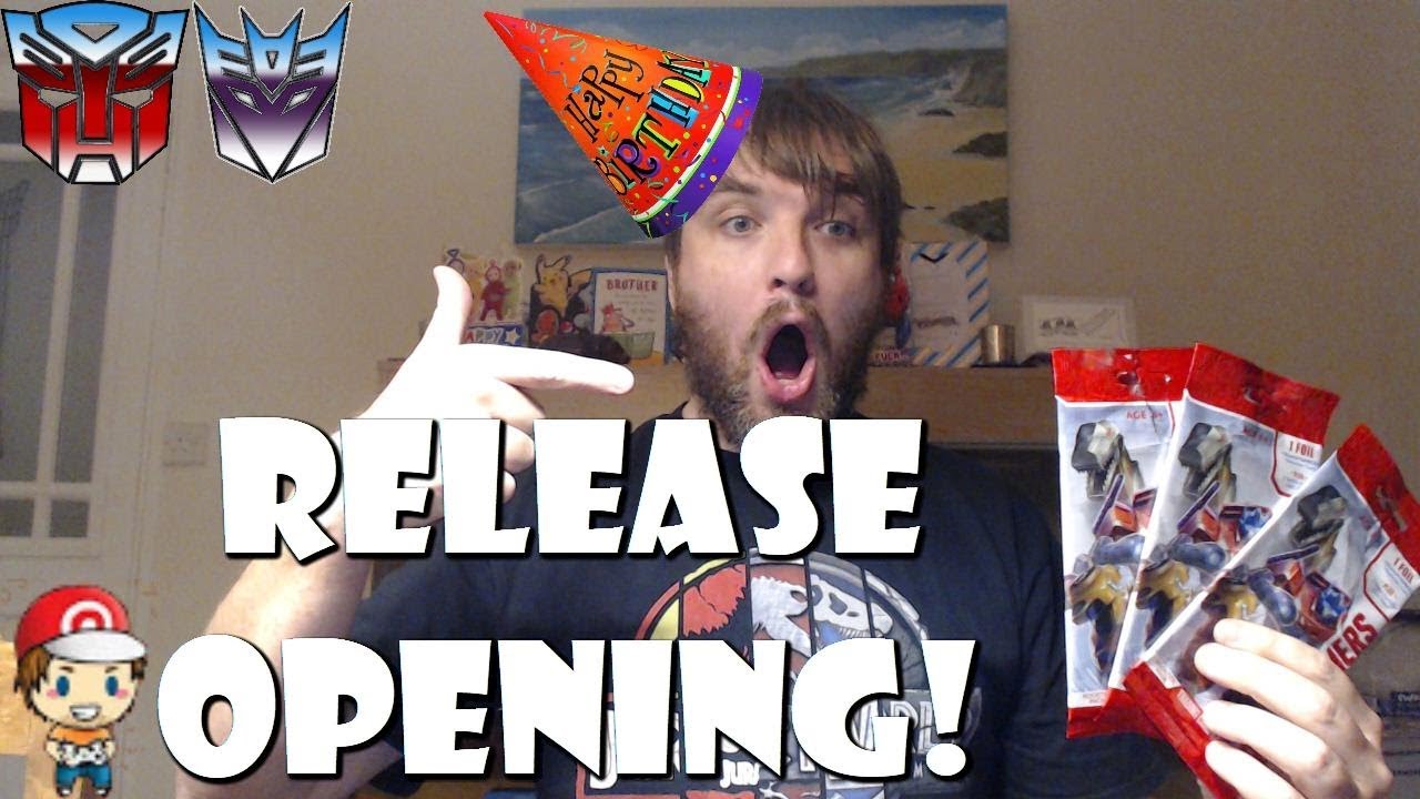 Transformers TCG Birthday Pack Opening!! (Release Day!)