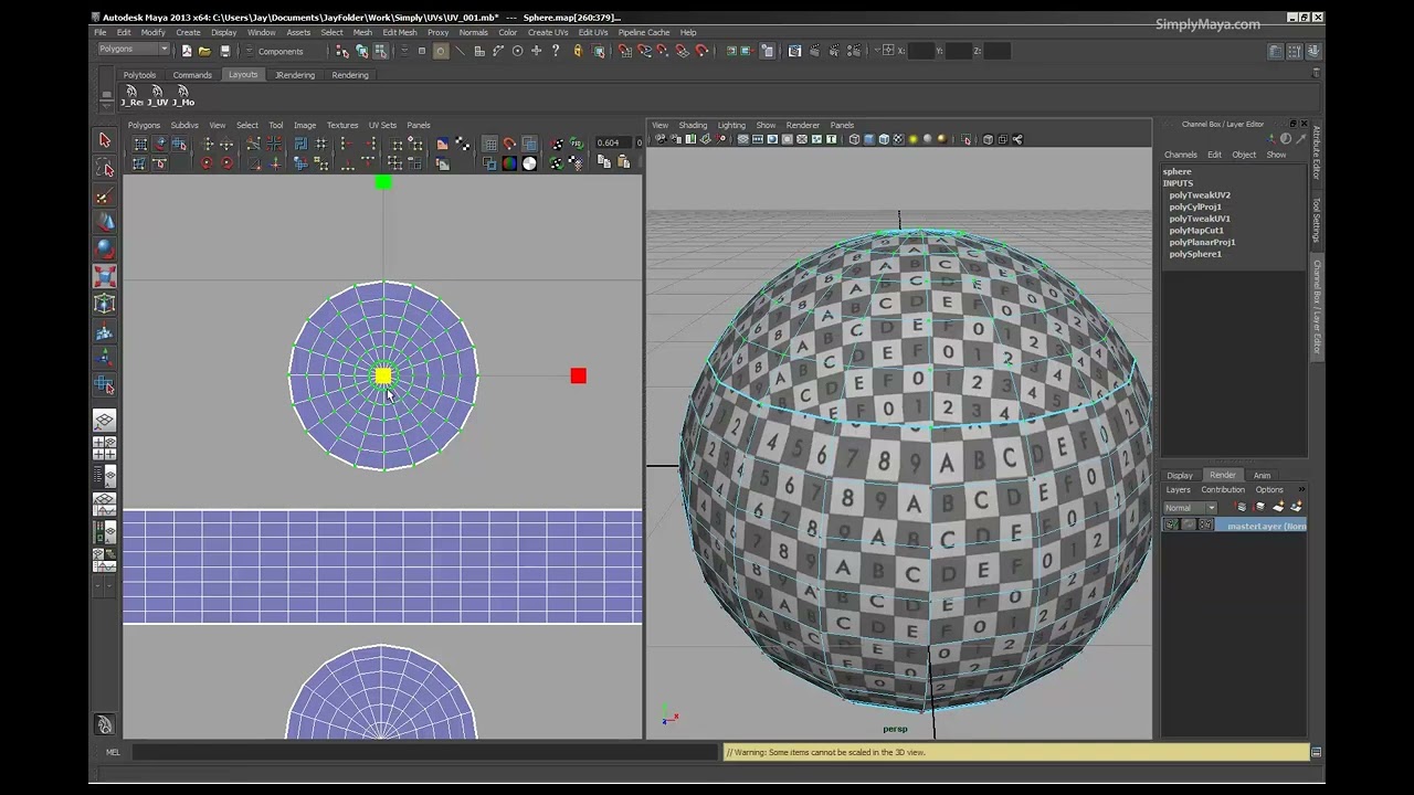 309 Mastering UV layout (SM Archive)