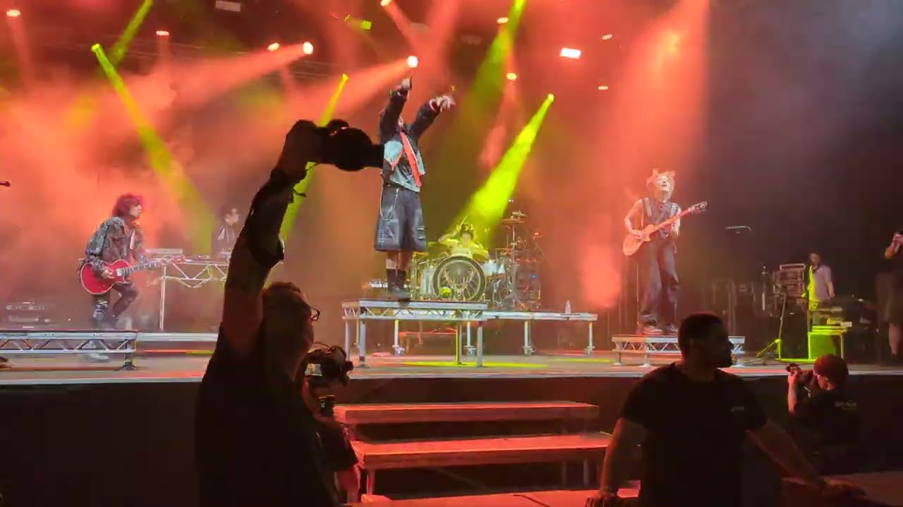 Crossfaith- Jägerbomb (Live Rock For People 2025)#jedurfp#rockforpeople#livemusic#japan#rock