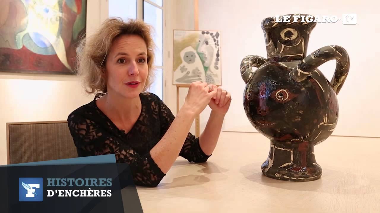 Un vase de Picasso pour la première fois aux enchères