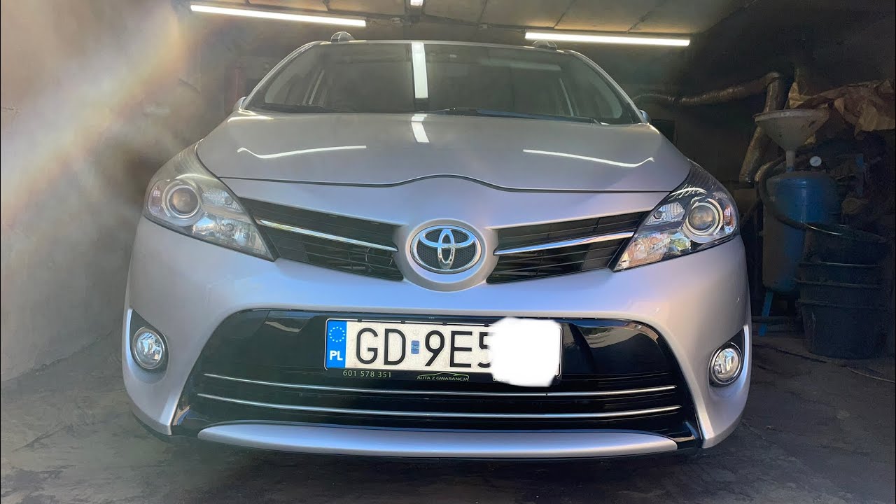 Konserwacja podwozia piaskowanie Toyota  verso 2015