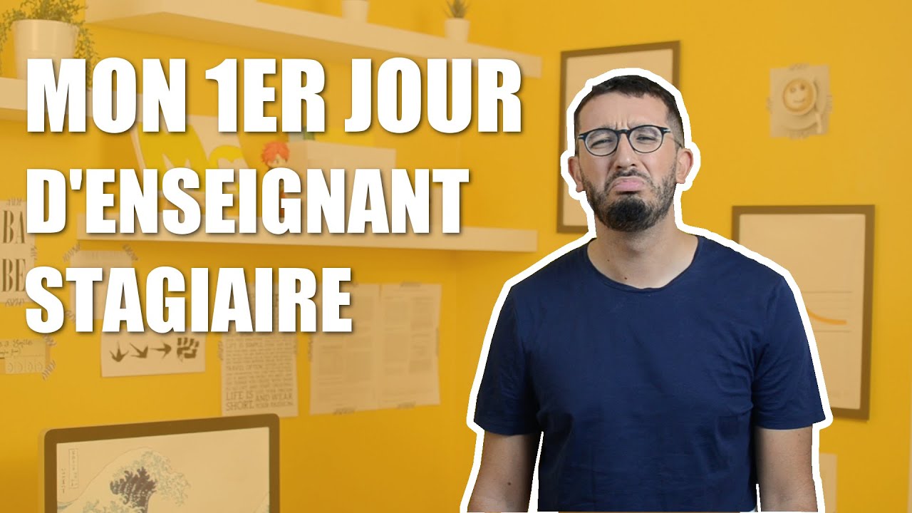 Mon 1er jour d'enseignant stagiaire !!!