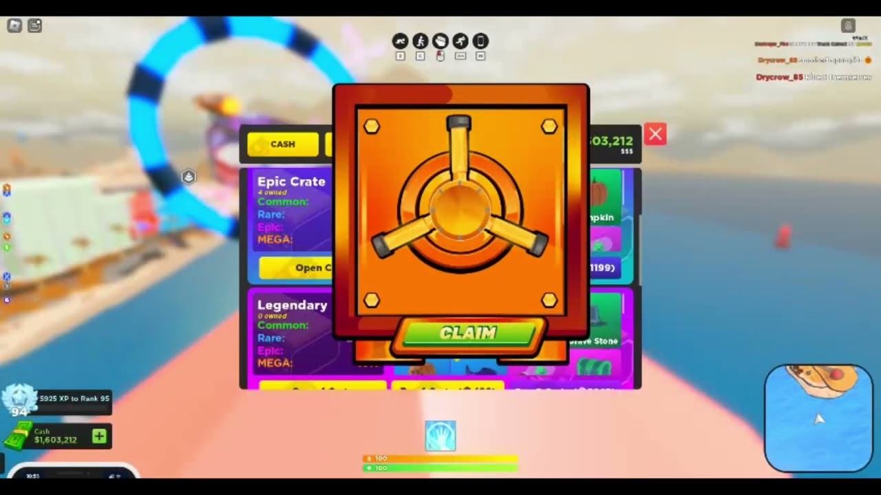 Mad City Opening some crates got Pumpkin Killer
