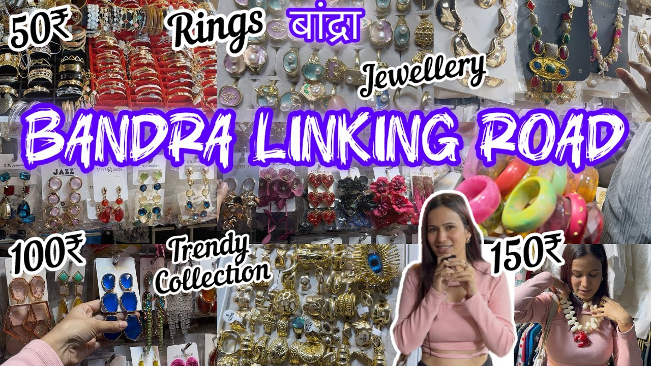 Bandra Linking Road | BANDRA LINKING ROAD | BEST COLLECTION #mumbai #bandra #linkingroad #jewellery
