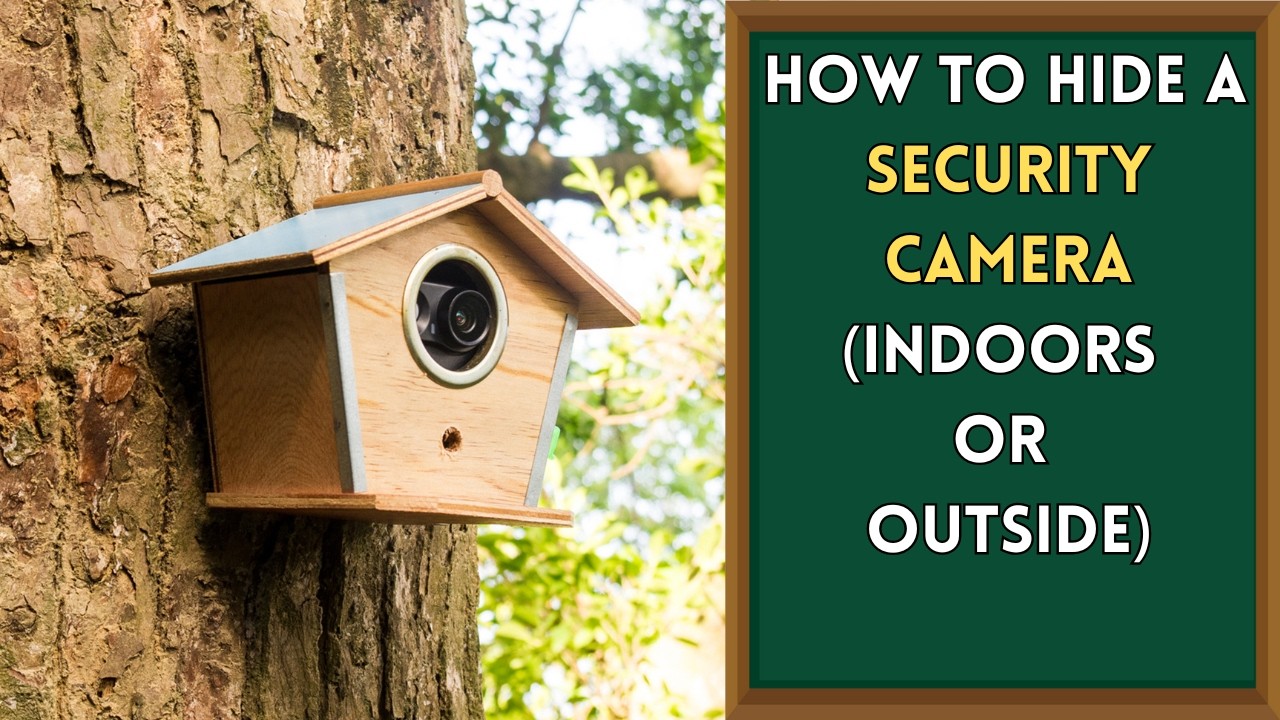 7 Genius Ways to Hide Security Cameras at Home (No One Will Notice!)