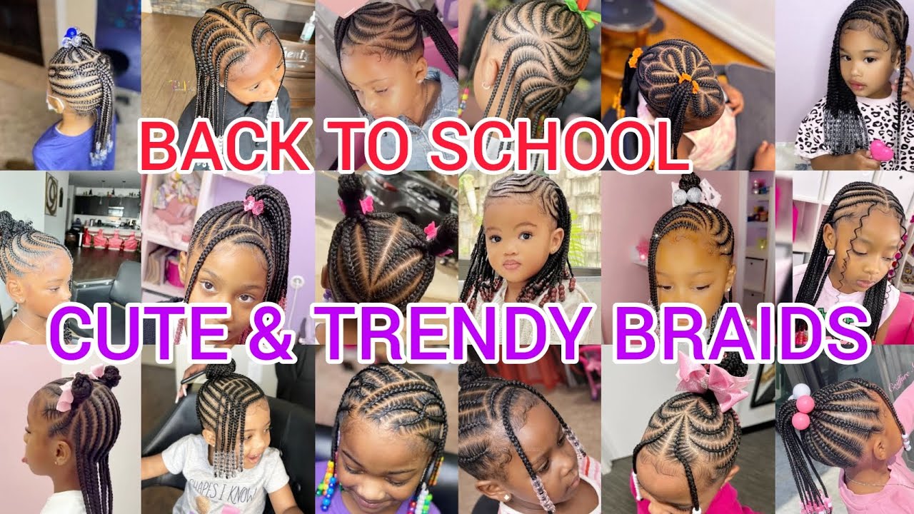 Back To School Cute & Trendy Braids for Little Kids | 2026 Hairstyles #foryou #explore #viral #fyp