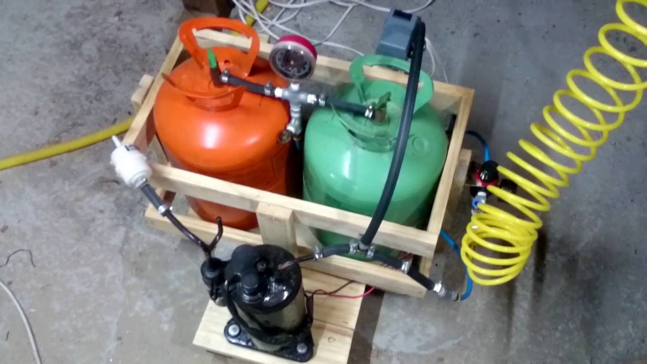 Compressor de Ar Caseiro
