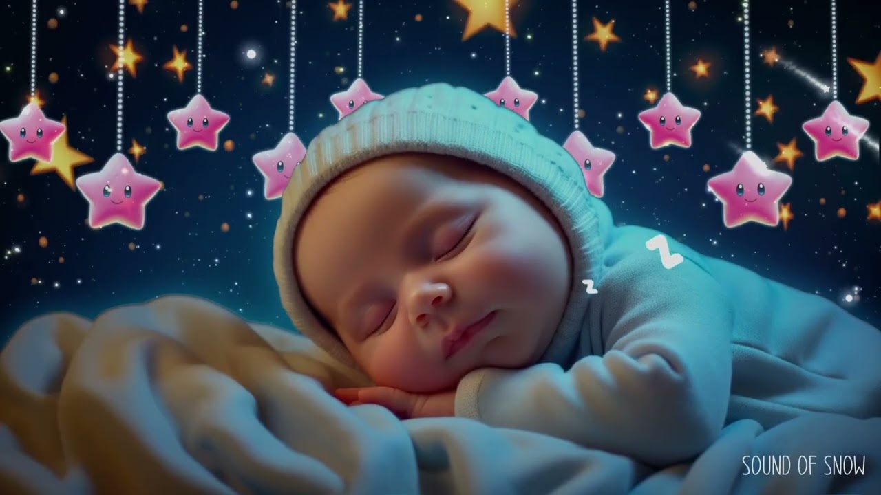Sleep Instantly in 3 Minutes 💤 Mozart Brahms Lullaby | Baby Sleep Music for Deep Calm Nights