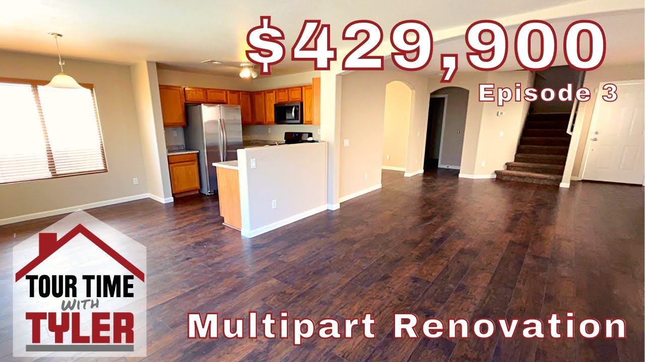 Home Renovation Before And After Las Vegas 4 Bedroom House EP3