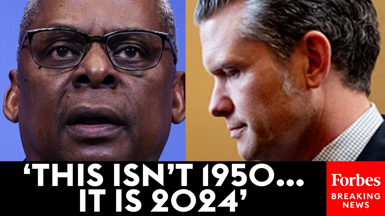 WATCH: Lloyd Austin Appears To Take Veiled Swipe At Hegseth Over Comment About Women In Combat Roles