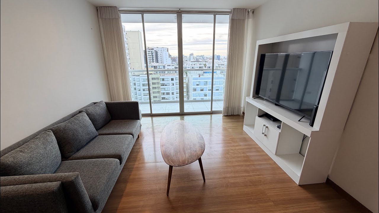 Lindo dpto amoblado equipado en San Isidro a pasos de Wong