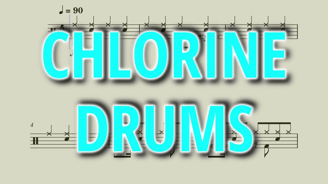 Chlorine - Twenty One Pilots - Drums Sheet Music