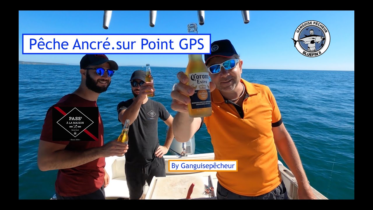 Pêche a la Moule Ancré,  sur point GPS