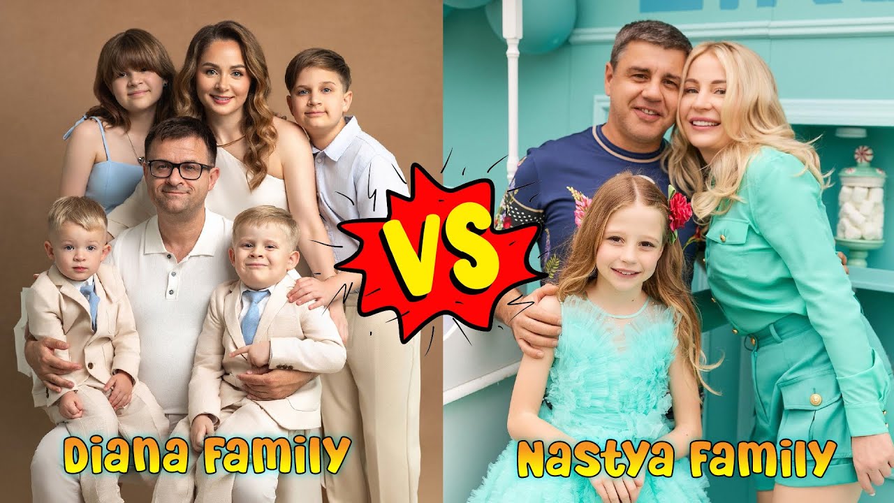 Kids Diana Show Family VS Like Nastya Family Members Real Name And Ages 2025