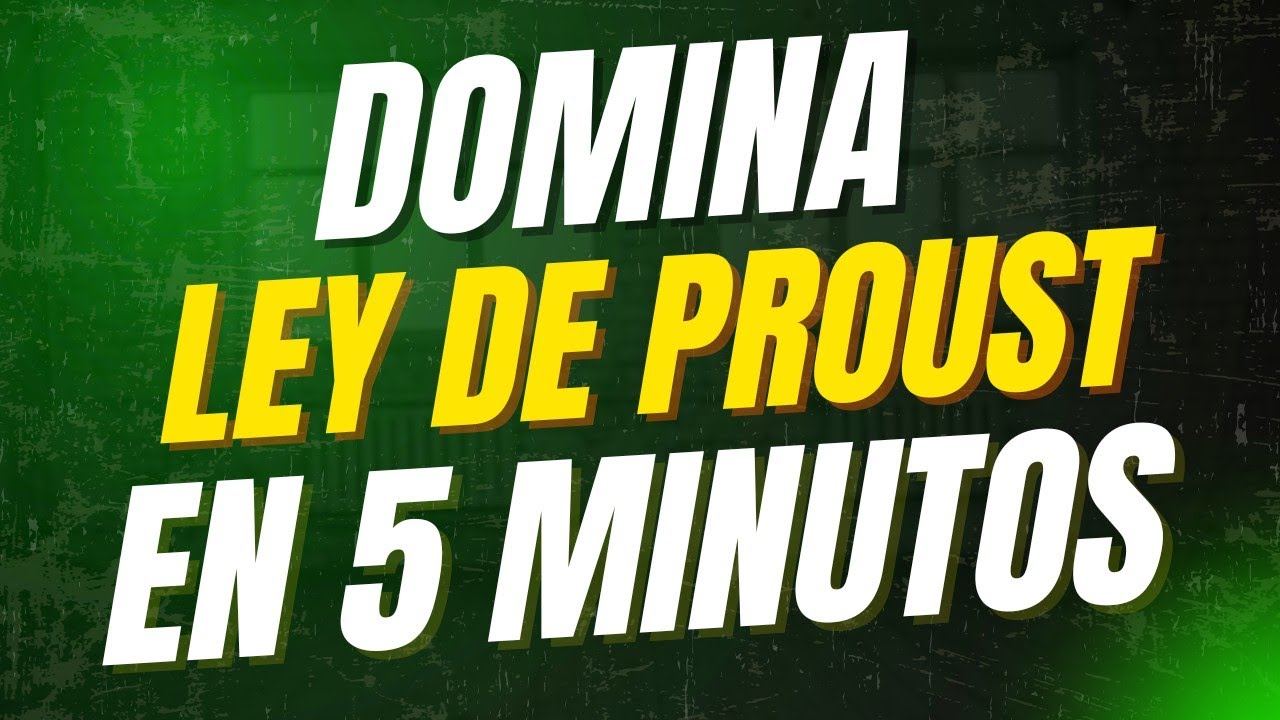 🔥 DOMINA la LEY de LAS PROPORCIONES DEFINIDAS en 5 MINUTOS (Nunca más te equivocarás)